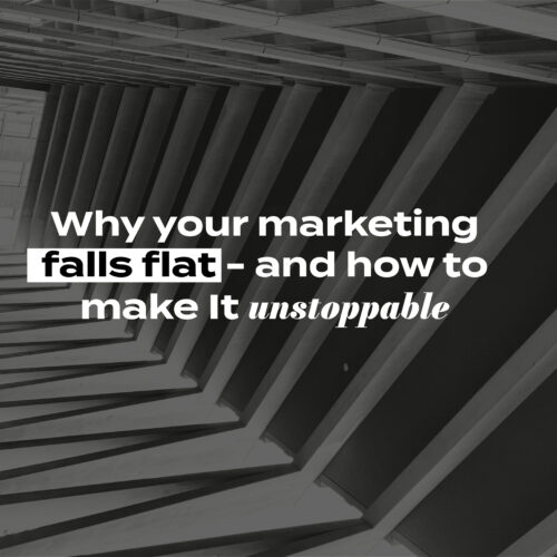 Paper & prism blog on why marketing falls flat